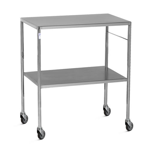 Carrello medico - DTSF/96/2/SD - Bristol Maid Hospital Metalcraft - per strumenti / di trasporto / in acciaio inossidabile