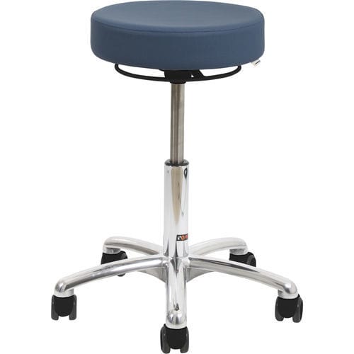 Sgabello per struttura sanitaria - 5TS/TES/PL/VBLU	 - Bristol Maid Hospital Metalcraft - blu