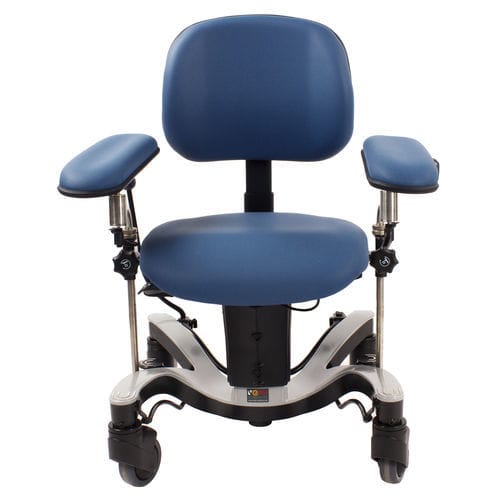 Poltrona da visita per piccola chirurgia - 5SS/SURC/SU/VBLU	 - Bristol Maid Hospital Metalcraft - pneumatica / manuale / ergonomica