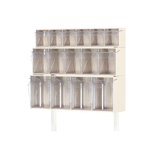Recipiente medico - TBIN series - Bristol Maid Hospital Metalcraft - di stoccaggio / in plastica / in acciaio inossidabile