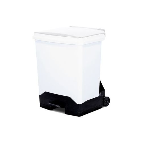 Pattumiera in plastica - 5RSH42WH - Bristol Maid Hospital Metalcraft - a pedale