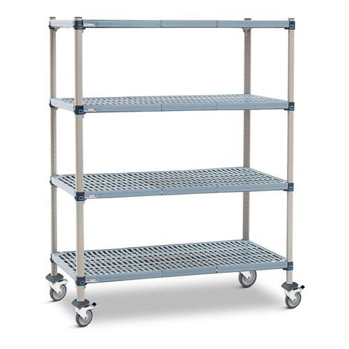 Scaffalatura 4 ripiani - MetroMax I - Bristol Maid Hospital Metalcraft - mobile / in acciaio inossidabile