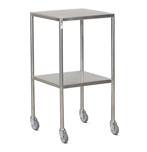 Carrello medico - DTSF/450/2/SD - Bristol Maid Hospital Metalcraft - per strumenti / di trasporto / in acciaio inossidabile