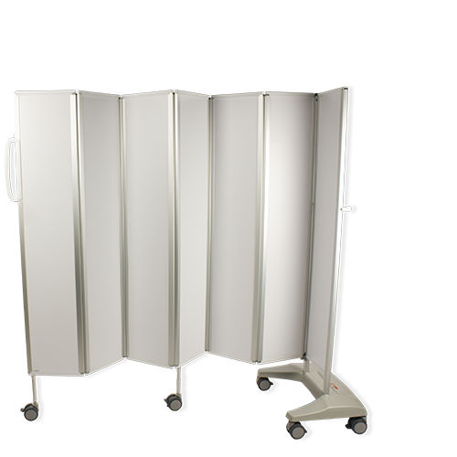 Paravento medicale con rotelle - 5MS/S6 - Bristol Maid Hospital Metalcraft - mobile / pieghevole / 6 pannelli