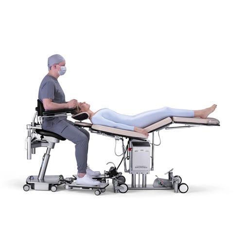 Tavolo operatorio per oftalmologia - GENIUS EYE - BRUMABA - elettrico / bariatrico / con sistema di sollevamento
