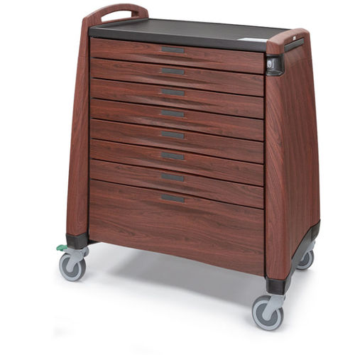 Carrello medico - Avalo Woodblend Auto - Capsa Healthcare - per farmaci / di trasporto / per trattamenti