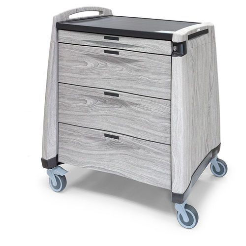Carrello medico - Avalo Woodblend Punch Card - Capsa Healthcare - per farmaci / di trasporto / per trattamenti
