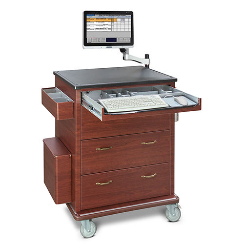 Carrello informatico di distribuzione di farmaci - Vintage Encore - Capsa Healthcare - accessori / con cassetti