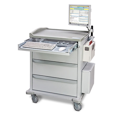 Carrello medico - M-Series - Capsa Healthcare - ospedaliero / per farmaci / multifunzione