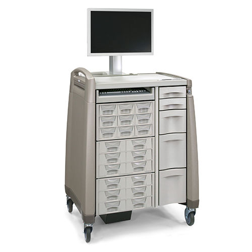 Carrello informatico medico - Avalo ACMi - Capsa Healthcare - con cassetti