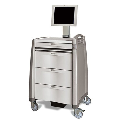 Carrello informatico medico - Avalo Series PCSi - Capsa Healthcare - per computer portatile / per tablet PC / di distribuzione di farmaci