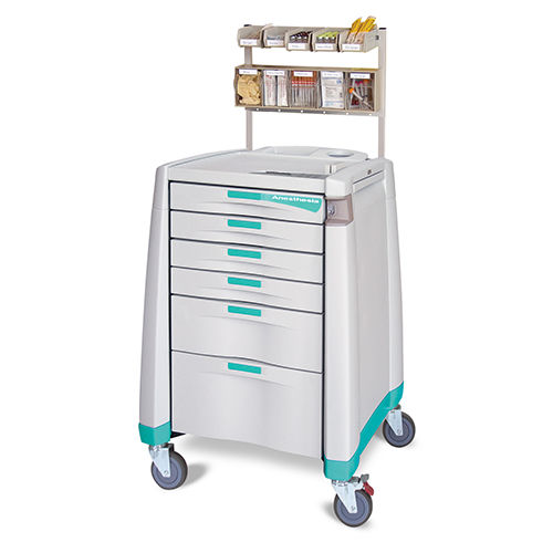 Carrello per anestesia - Avalo ACS - Capsa Healthcare - medico / per farmaci / di stoccaggio