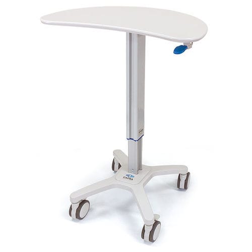Carrello informatico accessori - Capsa Healthcare - ad altezza regolabile / sicuro / modulare