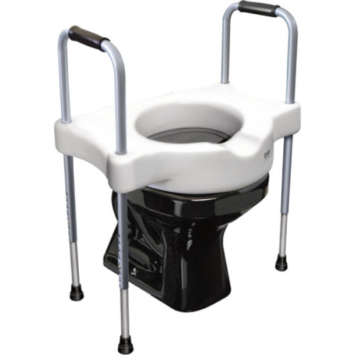 Rialzo per WC con braccioli - SIT V - Carci - ad altezza regolabile