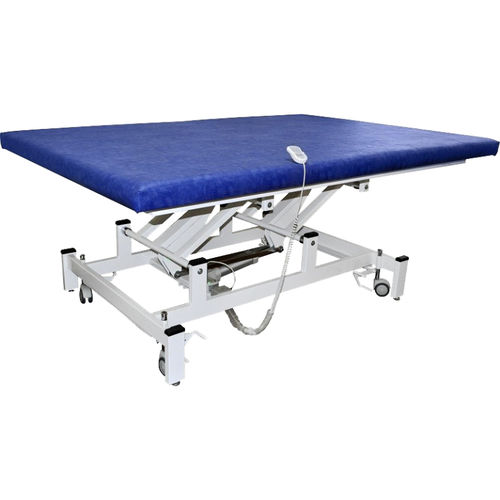 Lettino Bobath elettrico - 1330 - Carci - su rotelle / con schienale ad altezza regolabile / a sezione unica