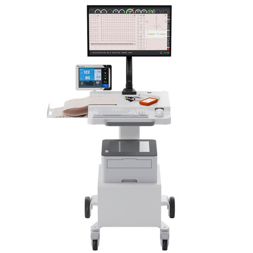 Stazione per prova da sforzo cardiaca - Cubestress System - Cardioline - con tappeto scorrevole / con cyclette