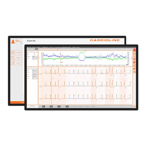 Software di analisi - ECGWebApp - Cardioline - di gestione / per reportistica / di prova