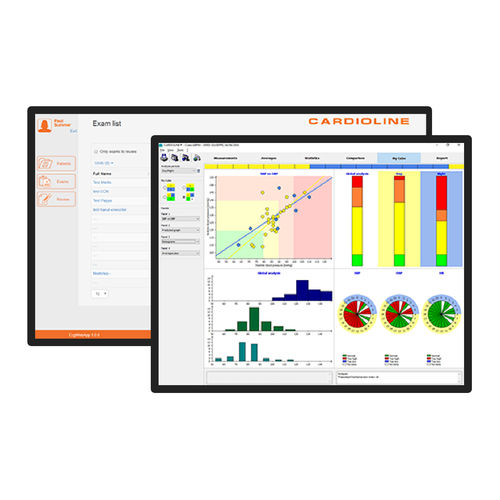 Software di analisi - ECGWebApp ABPM - Cardioline - di gestione / per reportistica / di registrazione