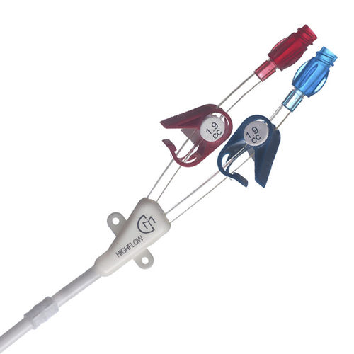 Catetere per emodialisi - CM-15HFKB - CardioMed Supplies  - di vaso sanguigno / a doppio lume