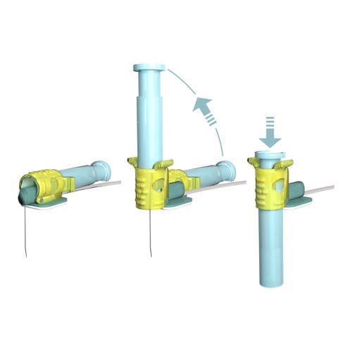 Ago per puntura - Punctur-Guard™ - CardioMed Supplies  - di Huber / di sucurezza