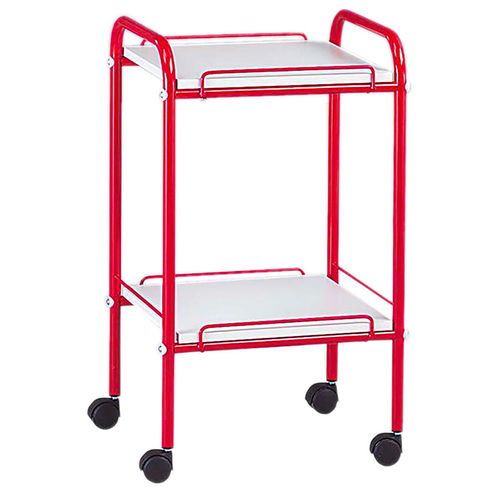 Carrello medico - 270 06 - CARINA  - per uso generale / 2 vassoi / mobile