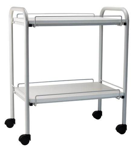 Carrello medico - 280 06 - CARINA  - per uso generale / 2 vassoi / mobile
