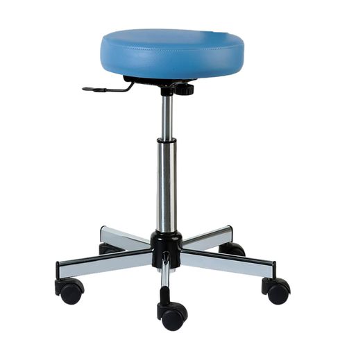 Sgabello per struttura sanitaria - 4001CHR - CARINA  - ad altezza regolabile / girevole / con rotelle