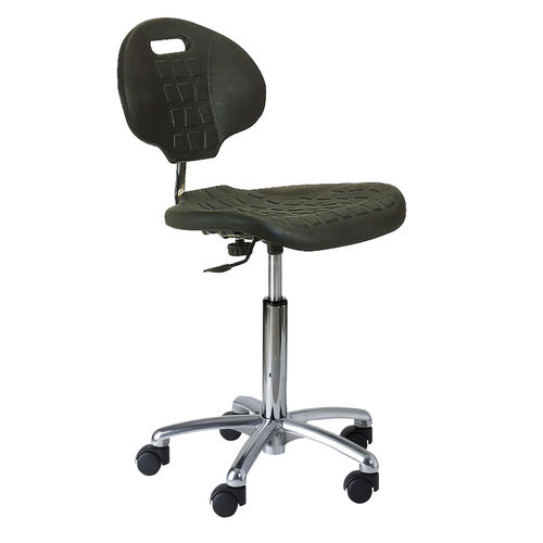 Sedia per adulti - 6401ALU - CARINA  - con rotelle / con schienale alto