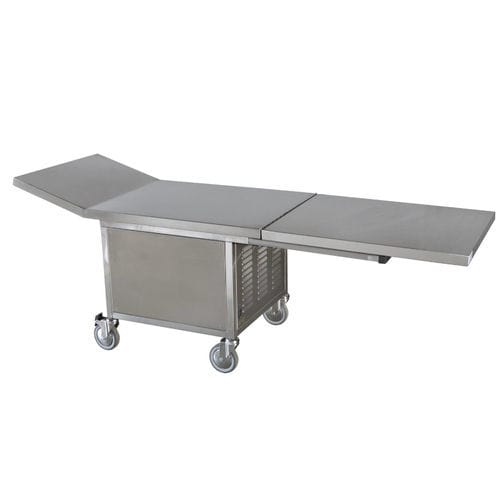 Tavolo di presentazione salme - CEATA20 - CEABIS - rettangolare / refrigerato / in acciaio inossidabile
