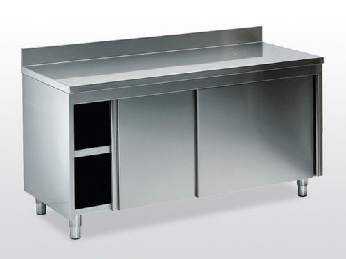 Tavolo di procedura con scomparti - CEATB0 series - CEABIS - in acciaio inossidabile