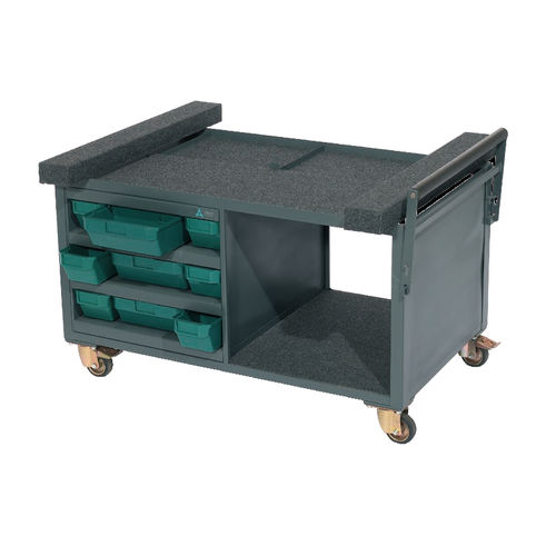 Carrello mortuario per bare - CEAC080 - CEABIS - con cassetti