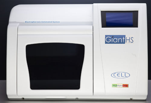 Sistema di elettroforesi su acetato di cellulosa - GIANT  - CELL - Start Project  - per proteine / clinico / automatizzato