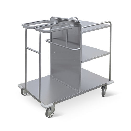 Carrello portabiancheria per sacchi sporchi - JUNIOR - Centro Forniture Sanitarie   - per sacchi puliti / ospedaliero / da trasporto