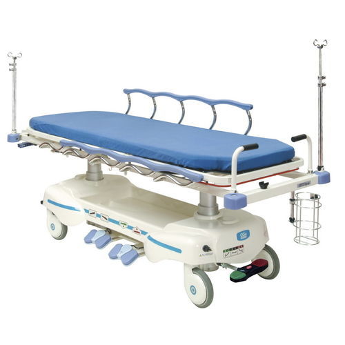 Barella con carrello da trasporto - Chevalier - Chang Gung Medical Technology   - elettrica / ad altezza regolabile / Trendelenburg
