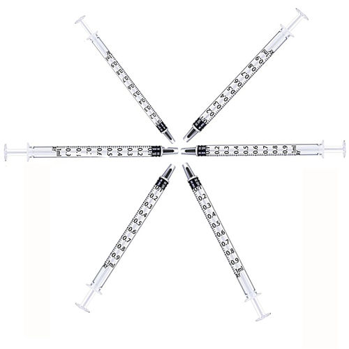 Siringa di aspirazione - 1ml - Changzhou Medical Appliances General Factory - ipodermica / di dosaggio / odontoiatrica