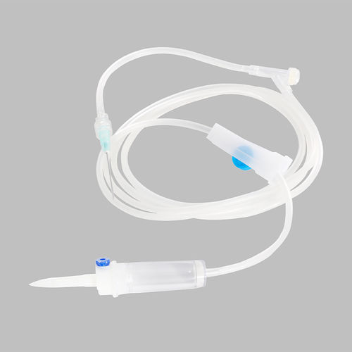 Set di infusione in polivinilcloruro (PVC) - Changzhou Medical Appliances General Factory - con camera di gocciolamento / con rubinetto / con connettore a Y
