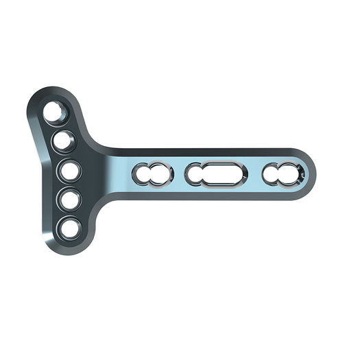 Placca di compressione per radio - 70902-5 head holes - Waston medical - distale / bloccata / in titanio