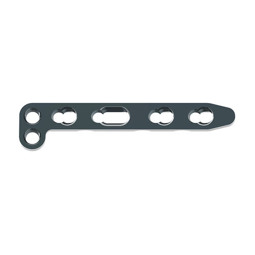 Placca di compressione per radio - 70905-3 head holes - Waston medical - distale / bloccata / in titanio