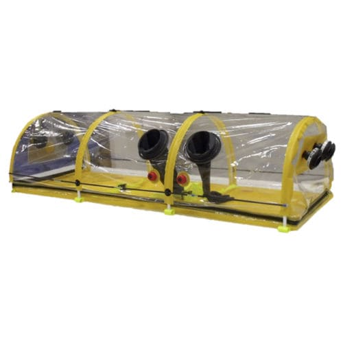 Isolatore per barella - BIO-CEN-NU - CIR MEDICAL  - glovebox / a pressione negativa