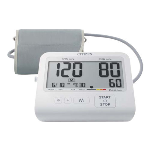 Sfigmomanometro elettronico automatico - CHU503 - Citizen Systems Japan  - oscillometrico / con bracciale adulti / 1x90
