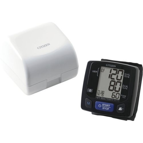 Sfigmomanometro elettronico automatico - CH-618 - Citizen Systems Japan  - oscillometrico / per polso / con bracciale integrato