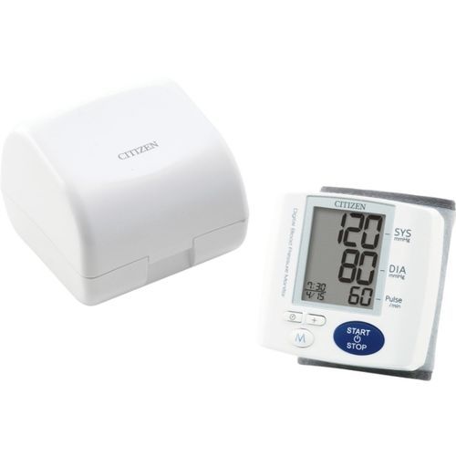 Sfigmomanometro elettronico automatico - CH-617 - Citizen Systems Japan  - oscillometrico / per polso / con bracciale integrato