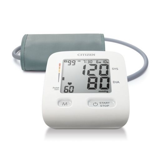 Sfigmomanometro elettronico automatico - CHUD514 - Citizen Systems Japan  - oscillometrico / con bracciale adulti / 1 x 99