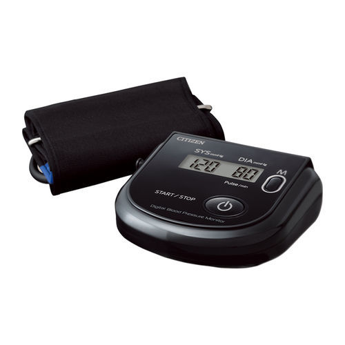 Sfigmomanometro elettronico automatico - CH-452 (BLACK) - Citizen Systems Japan  - oscillometrico / con bracciale adulti / 1x90