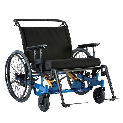 Sedia a rotelle manuale - 0121-0 series - Cobi Rehab - bariatrica / da esterno / da interno