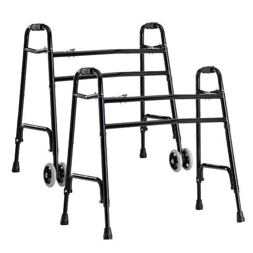 Deambulatore con 2 ruote - 0130-0 series - Cobi Rehab - bariatrico / ad altezza regolabile / pieghevole