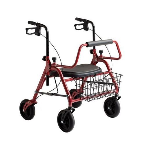 Deambulatore rollator a 4 ruote - King - Cobi Rehab - bariatrico / telaio in acciaio / con sedile