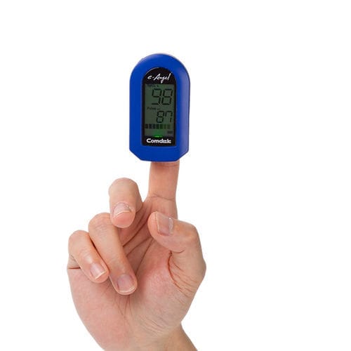 Pulsossimetro da dito - MD-651P  - Comdek Industrial - per cure domiciliari / senza fili / a batteria
