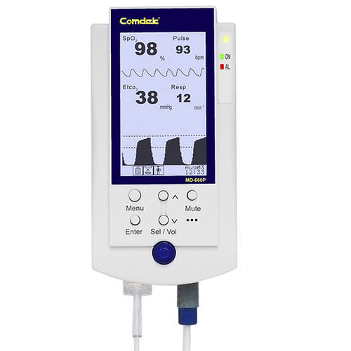 Pulsossimetro palmare -  MD-660P - Comdek Industrial - per ospedale / BPCO / a batteria