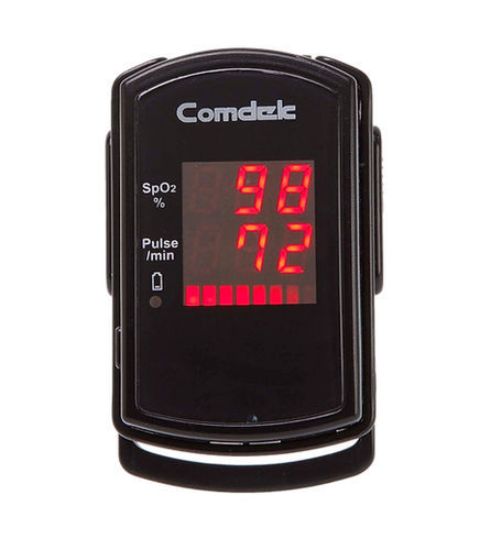Pulsossimetro da dito - MD-650P - Comdek Industrial - per cure domiciliari / senza fili / a batteria